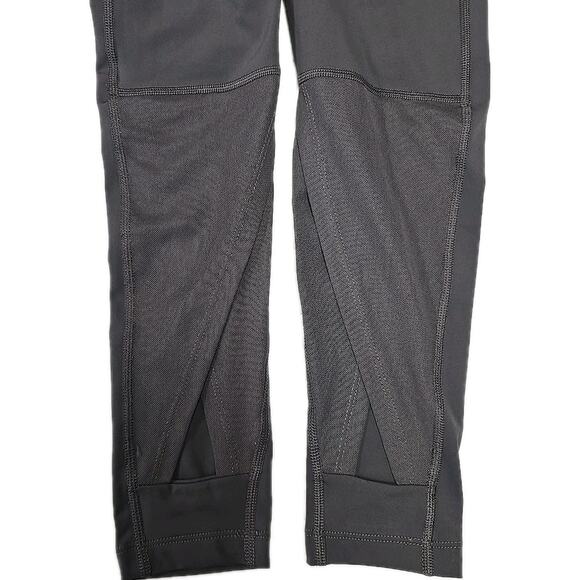 Nike Womens Intertwist Training Leggings Sz S Dri-Fit Compression Gray Pink Mesh - Picture 8 of 13